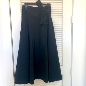 Pretty full-length Black Party Skirt | w/ POCKETS!